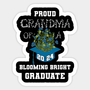 Proud Grandma of A 2024 Graduate Sticker